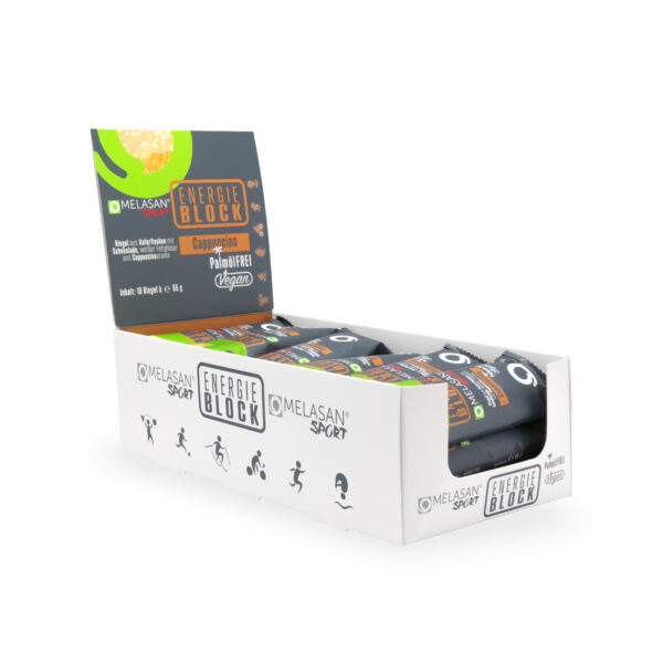 ENERGIEBLOCK 18er Box - Cappuccino