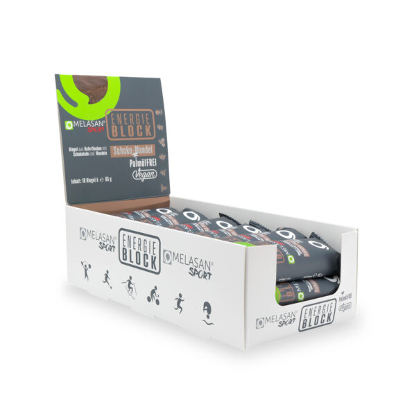 ENERGIEBLOCK 18er Box - Schoko-Nuss